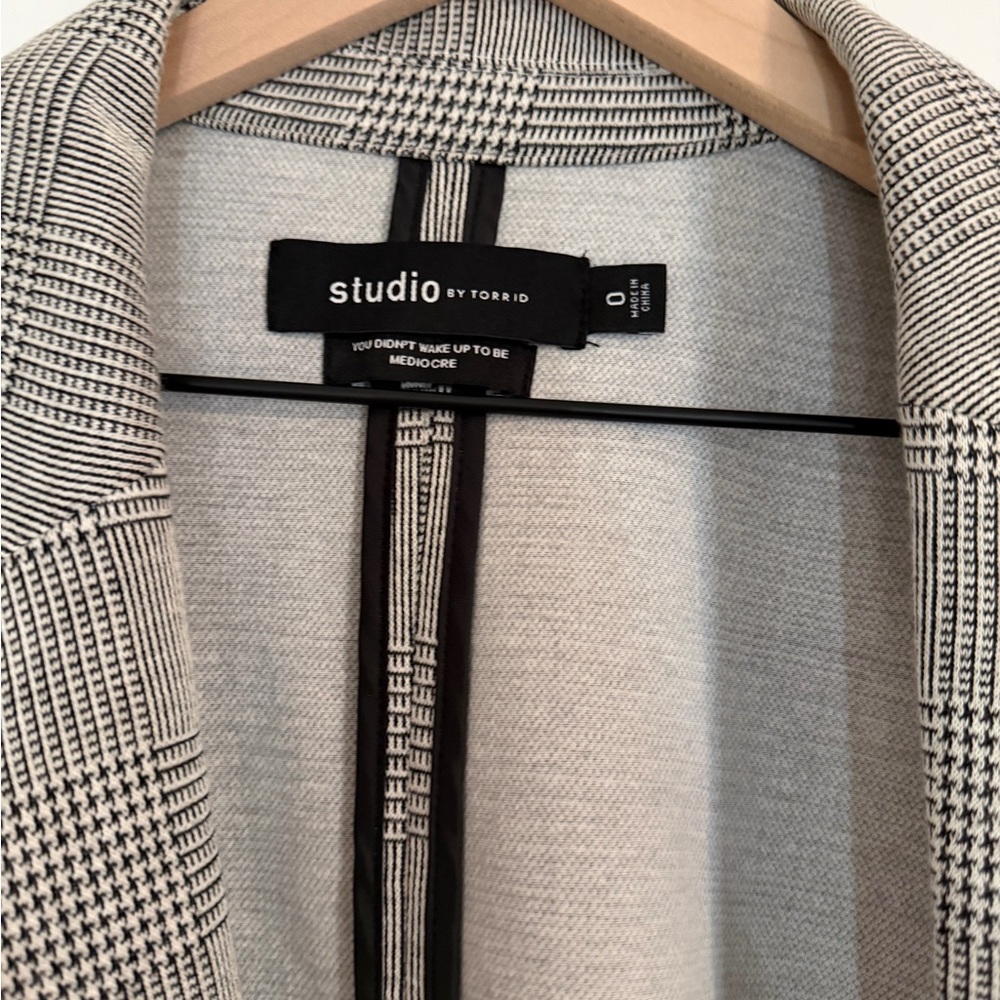Torrid Classic Checkered Blazer - image 2